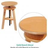 MEEDEN Wooden Drafting Stool with Adjustable Heig MEEDEN Wooden Drafting Stool with Adjustable Heig