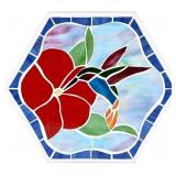 Bieye Hummingbird Stepping Stone Stained Glass Mo Bieye Hummingbird Stepping Stone Stained Glass Mo