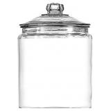 Anchor Hocking 1 Gallon Heritage Hill Glass Jar w Anchor Hocking 1 Gallon Heritage Hill Glass Jar w
