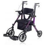 Elenker 2 in 1 Rollator Walker & Transport Chair, Elenker 2 in 1 Rollator Walker & Transport Chair,