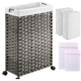 Greenstell Laundry Hamper with Wheels, 22' Slim L Greenstell Laundry Hamper with Wheels, 22' Slim L