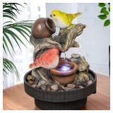 Ferrisland Tabletop Fountain Birds Waterfall Desk Ferrisland Tabletop Fountain Birds Waterfall Desk