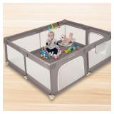 Yamesmile Baby Playpen, Extra Large Playpen for B Yamesmile Baby Playpen, Extra Large Playpen for B