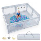 ANGELBLISS Baby Playpen, Extra Large Playard, Ind ANGELBLISS Baby Playpen, Extra Large Playard, Ind