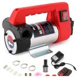Mxmoonant 13GPM Cordless Diesel Transfer Pump, El Mxmoonant 13GPM Cordless Diesel Transfer Pump, El