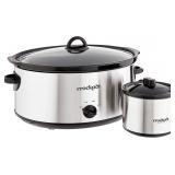 Crockpot Large 8 Quart Slow Cooker with Mini 16 O Crockpot Large 8 Quart Slow Cooker with Mini 16 O