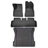SUPER LINER Tesla Model 3 Floor Mats Complete Set SUPER LINER Tesla Model 3 Floor Mats Complete Set