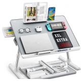 Laptop Bed Tray Desk, SAIJI Adjustable Laptop Sta Laptop Bed Tray Desk, SAIJI Adjustable Laptop Sta