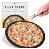 Heritage Pizza Stone, 15 inch Ceramic Baking Ston Heritage Pizza Stone, 15 inch Ceramic Baking Ston