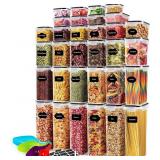 32 Pack Airtight Food Storage Containers With Lid 32 Pack Airtight Food Storage Containers With Lid