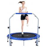 FirstE 48' Foldable Fitness Trampolines with 4 Le FirstE 48' Foldable Fitness Trampolines with 4 Le