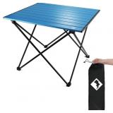 VILLEY Portable Camping Side Table, Ultralight Al VILLEY Portable Camping Side Table, Ultralight Al