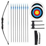Procener 45' Bow and Arrow Set for Kids, Archery Procener 45' Bow and Arrow Set for Kids, Archery
