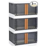 Storage Bins with Lids - Collapsible Storage Bins Storage Bins with Lids - Collapsible Storage Bins