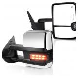 ECCPP Tow Mirrors for 2007-2014 for for Chevy Sil ECCPP Tow Mirrors for 2007-2014 for for Chevy Sil