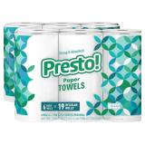 Amazon Brand - Presto! Flex-a-Size Paper Towels, Amazon Brand - Presto! Flex-a-Size Paper Towels,