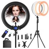 Ring Light with Wireless Remote and iPad Holder, Ring Light with Wireless Remote and iPad Holder,