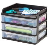 IRIS USA Desk Organizer with Drawers for Office, IRIS USA Desk Organizer with Drawers for Office,
