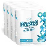 Amazon Brand - Presto! Mega Roll Toilet Paper, Ul Amazon Brand - Presto! Mega Roll Toilet Paper, Ul