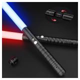 Oueyes Lightsabers 2 Pack Metal Hilt Light Sabers Oueyes Lightsabers 2 Pack Metal Hilt Light Sabers