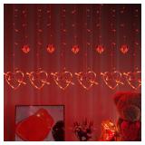 LOLStar Valentine's Day Window Lights,138 LEDs Re LOLStar Valentine's Day Window Lights,138 LEDs Re