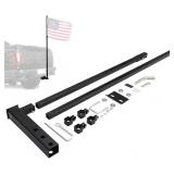 NIXFACE Universal Truck Flag Pole Holder Hitch Mo NIXFACE Universal Truck Flag Pole Holder Hitch Mo