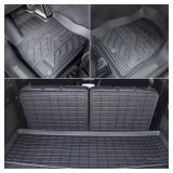 powoq Fit 2020-2023 Ford Explorer Cargo Mat TPE T powoq Fit 2020-2023 Ford Explorer Cargo Mat TPE T
