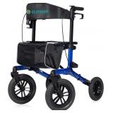 ELENKER All-Terrain Rollator Walker with Non-Pneu ELENKER All-Terrain Rollator Walker with Non-Pneu