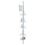 Gaonala 4-Tier Shower Caddy Corner, 43 to 125 Inc Gaonala 4-Tier Shower Caddy Corner, 43 to 125 Inc