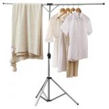 PIKPUK Folding Clothes Drying Rack with Telescopi PIKPUK Folding Clothes Drying Rack with Telescopi
