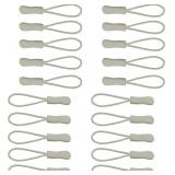 Urmspst 20PCS Zipper Pulls (Black), Durable Nylon Urmspst 20PCS Zipper Pulls (Black), Durable Nylon