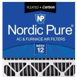 Nordic Pure 20x20x5 MERV 12 Plus Carbon Honeywell Nordic Pure 20x20x5 MERV 12 Plus Carbon Honeywell