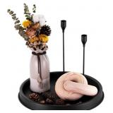 Lobolighting Black Round Coffee Table Serving Tra Lobolighting Black Round Coffee Table Serving Tra