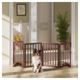 Semiocthome Wooden Freestanding Dog Gates for The Semiocthome Wooden Freestanding Dog Gates for The