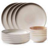 Corelle Stoneware 12-Pc Dinnerware Set, Handcraft Corelle Stoneware 12-Pc Dinnerware Set, Handcraft