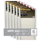 Filtrete 20x30x1, AC Furnace Air Filter, MPR 300, Filtrete 20x30x1, AC Furnace Air Filter, MPR 300,