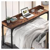 Tribesigns Overbed Table with Wheels, Queen Size