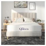 NapQueen 14 Inch Bamboo Charcoal Queen Size Mediu