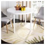 SAFAVIEH Soho Collection 6' Round Ivory/Multi SOH