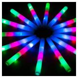 SHQDD Glow Sticks Bulk, 100Pcs LED Foam Sticks, F SHQDD Glow Sticks Bulk, 100Pcs LED Foam Sticks, F