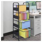 PUNCIA 4 Tiers Home Office Rolling File Cart for PUNCIA 4 Tiers Home Office Rolling File Cart for