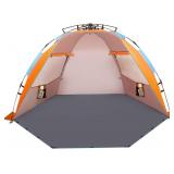 Oileus X-Large 4 Person Beach Tent Sun Shelter - Oileus X-Large 4 Person Beach Tent Sun Shelter -