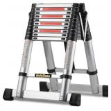 MoNiBloom 10.2Ft A-Frame Telescoping Ladder Porta MoNiBloom 10.2Ft A-Frame Telescoping Ladder Porta