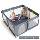 Baby Playpen, 50'×50' Play Pens for Babies and To Baby Playpen, 50'×50' Play Pens for Babies and To