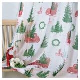 LORDTEX Christmas Sheer Curtains for Living Room LORDTEX Christmas Sheer Curtains for Living Room