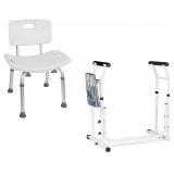 Vaunn Medical Bathroom Safety Bundle - Shower Cha Vaunn Medical Bathroom Safety Bundle - Shower Cha