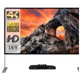Projector Screen with Stand 100 inch Portable Pro Projector Screen with Stand 100 inch Portable Pro
