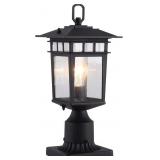 Smeike LED Outdoor Post Lights, Black Post Light Smeike LED Outdoor Post Lights, Black Post Light