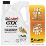 Castrol GTX Ultraclean 0W-20 Synthetic Blend Moto Castrol GTX Ultraclean 0W-20 Synthetic Blend Moto