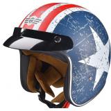 AHR RUN-O5 3/4 Open Face Motorcycle Helmet with V AHR RUN-O5 3/4 Open Face Motorcycle Helmet with V